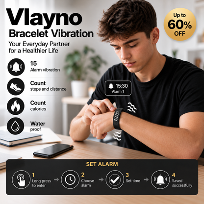 Bracelet vibrant Vlayno